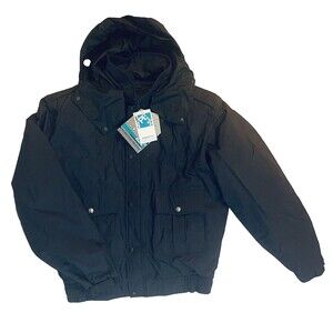 NWT Horace Small Outerwear Black Jacket Coat USA Made Police Military Sz L/XL
